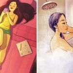 A gifted artist creates 36 illustrations that perfectly capture the happiness of living alone